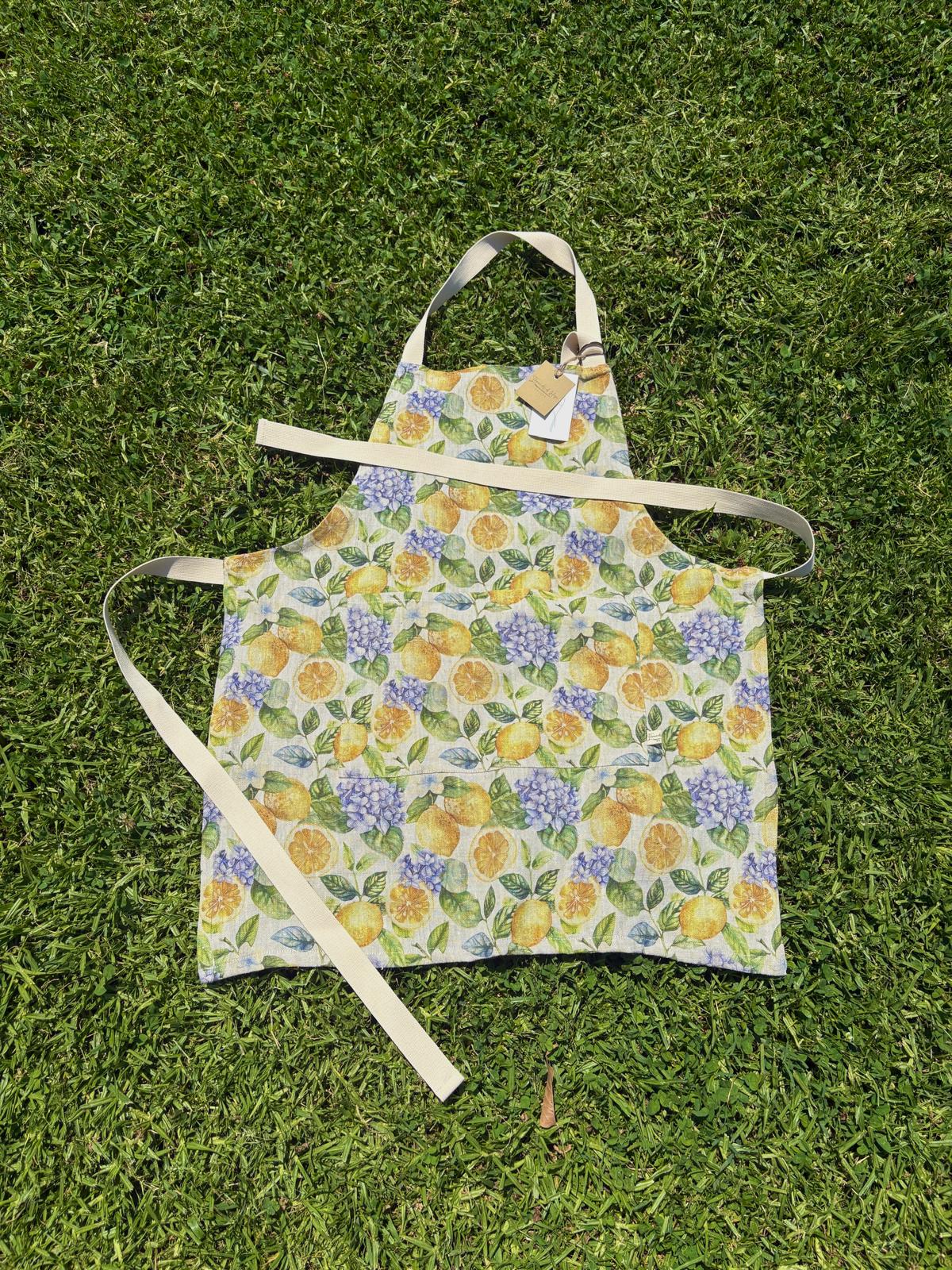 Summer Lemon Apron