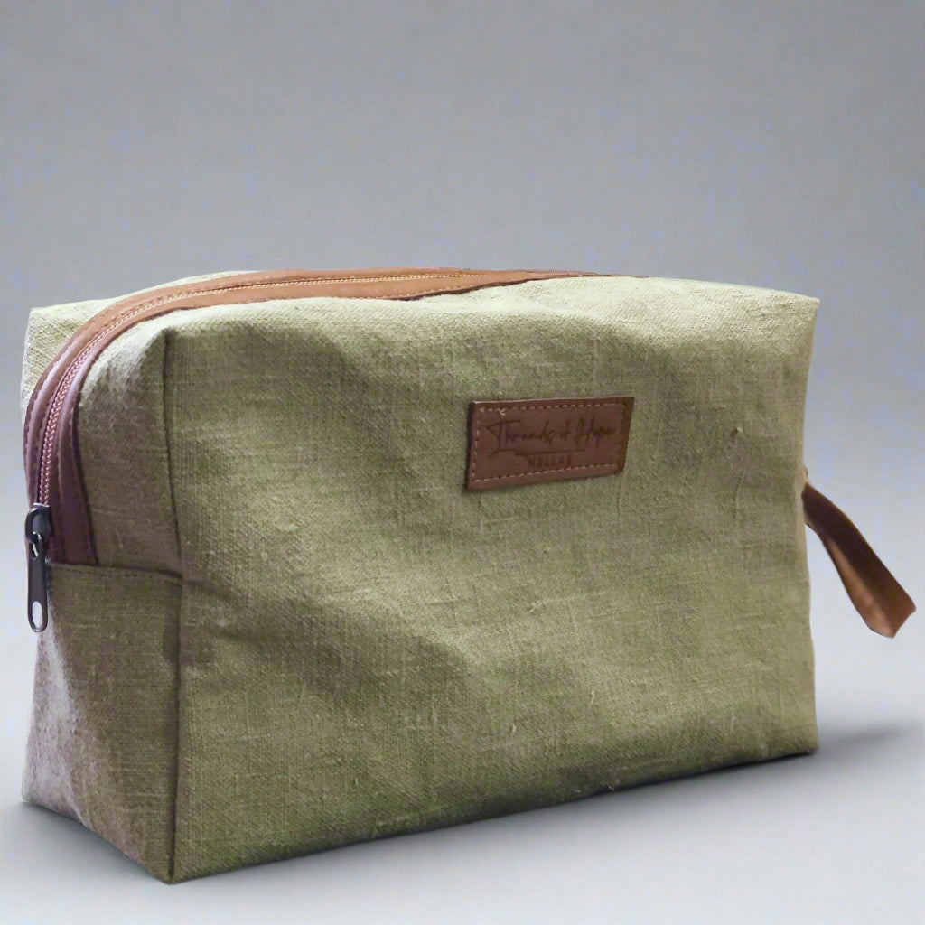 Toiletry Bag – Pepita Linen
