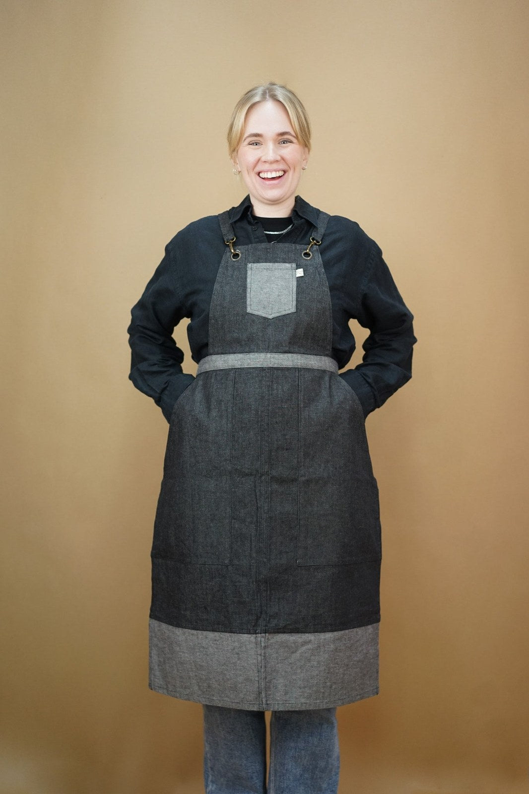 Apron - Denim Collection with 2 large pockets