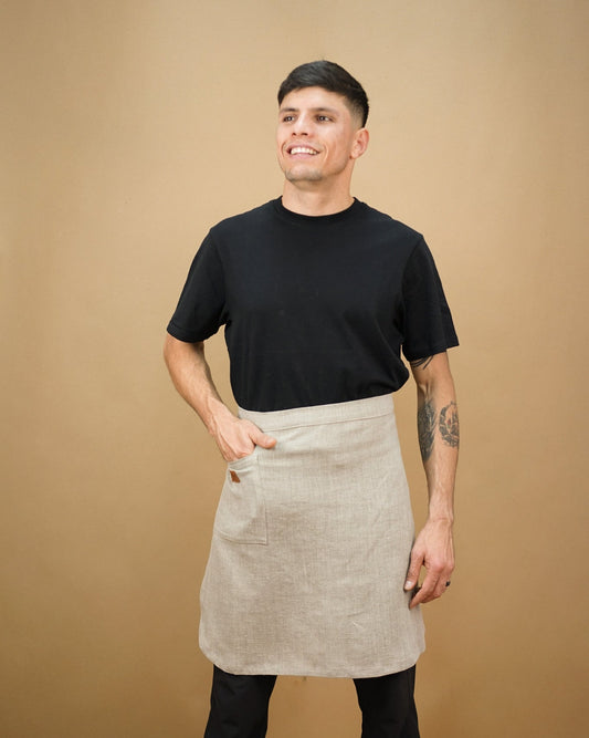 Apron - Psyrri Linen collection, short