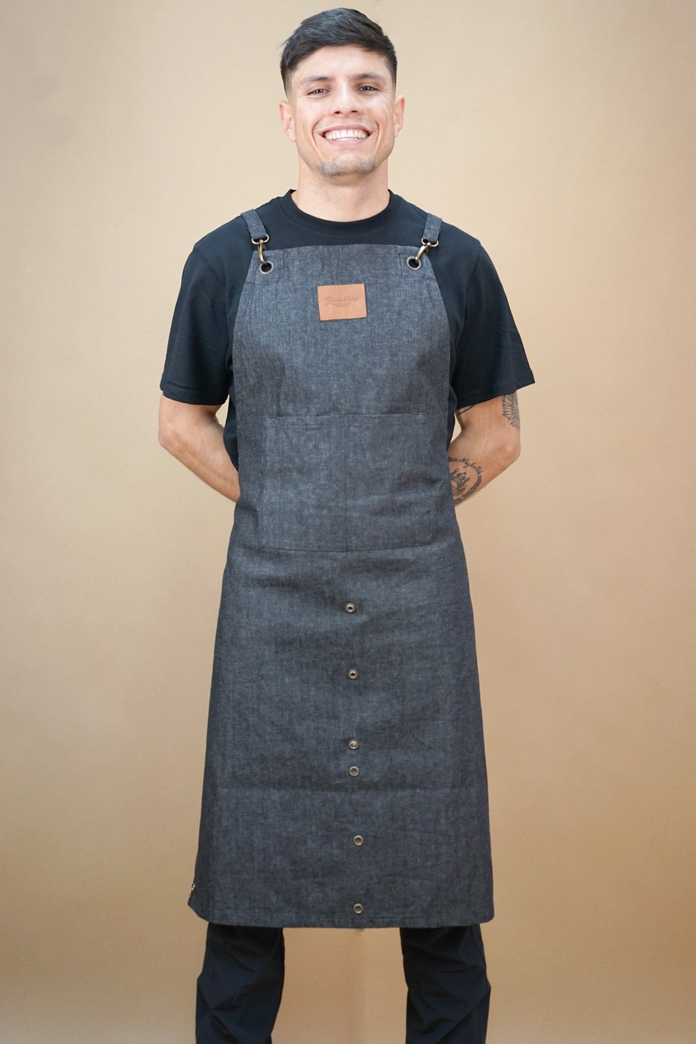 Apron - Denim Collection with fold up pocket