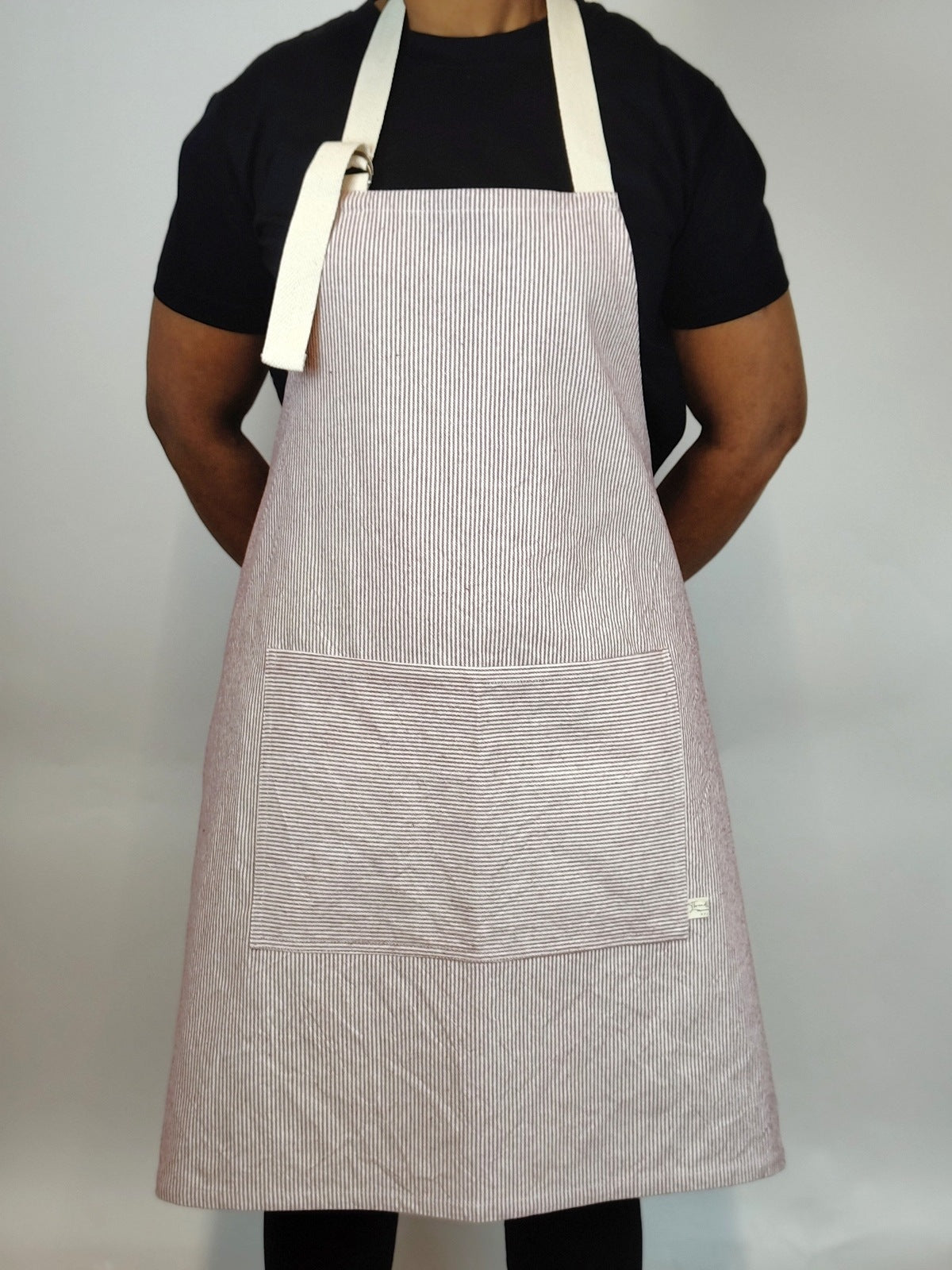 Apron – Classic Collection Red Thin Stripe