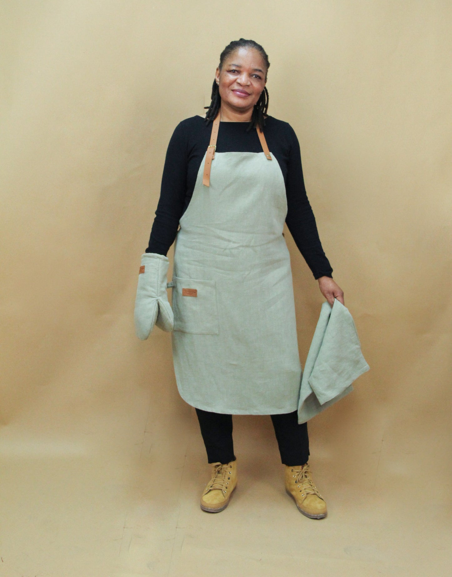 Apron- Psirri Linen collection Apron