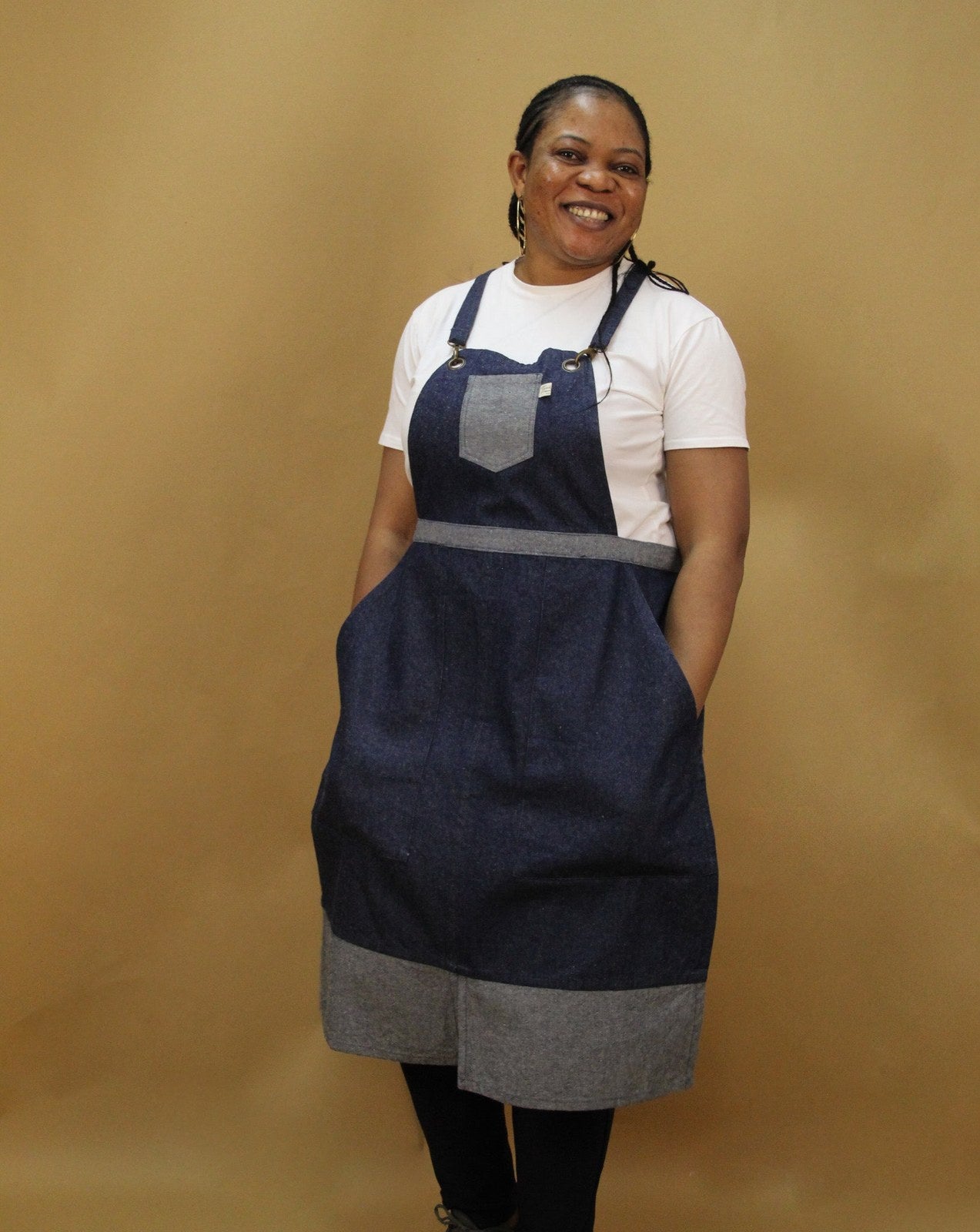 Apron - Denim Collection with 2 large pockets