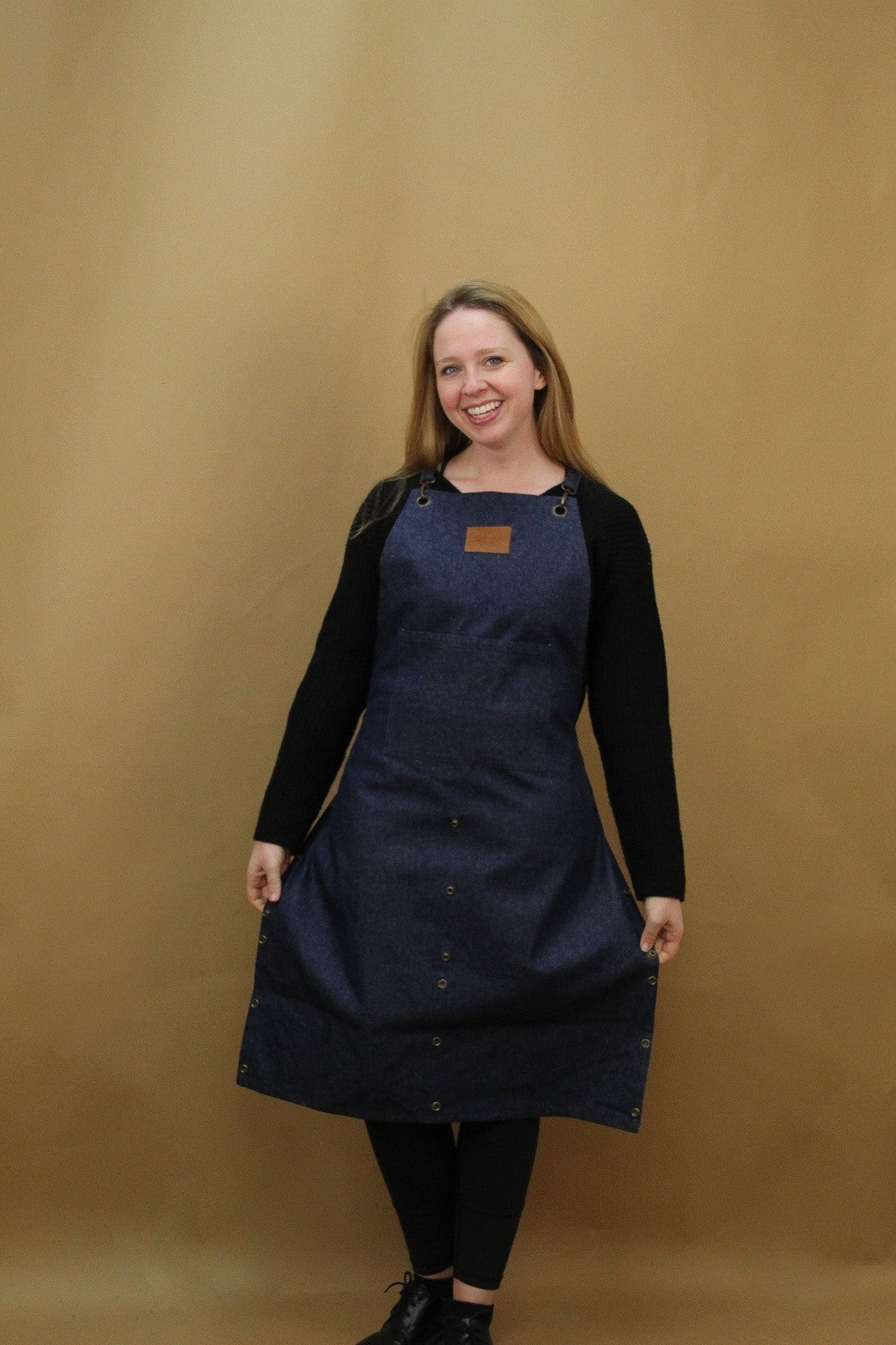 Apron - Denim Collection with fold up pocket