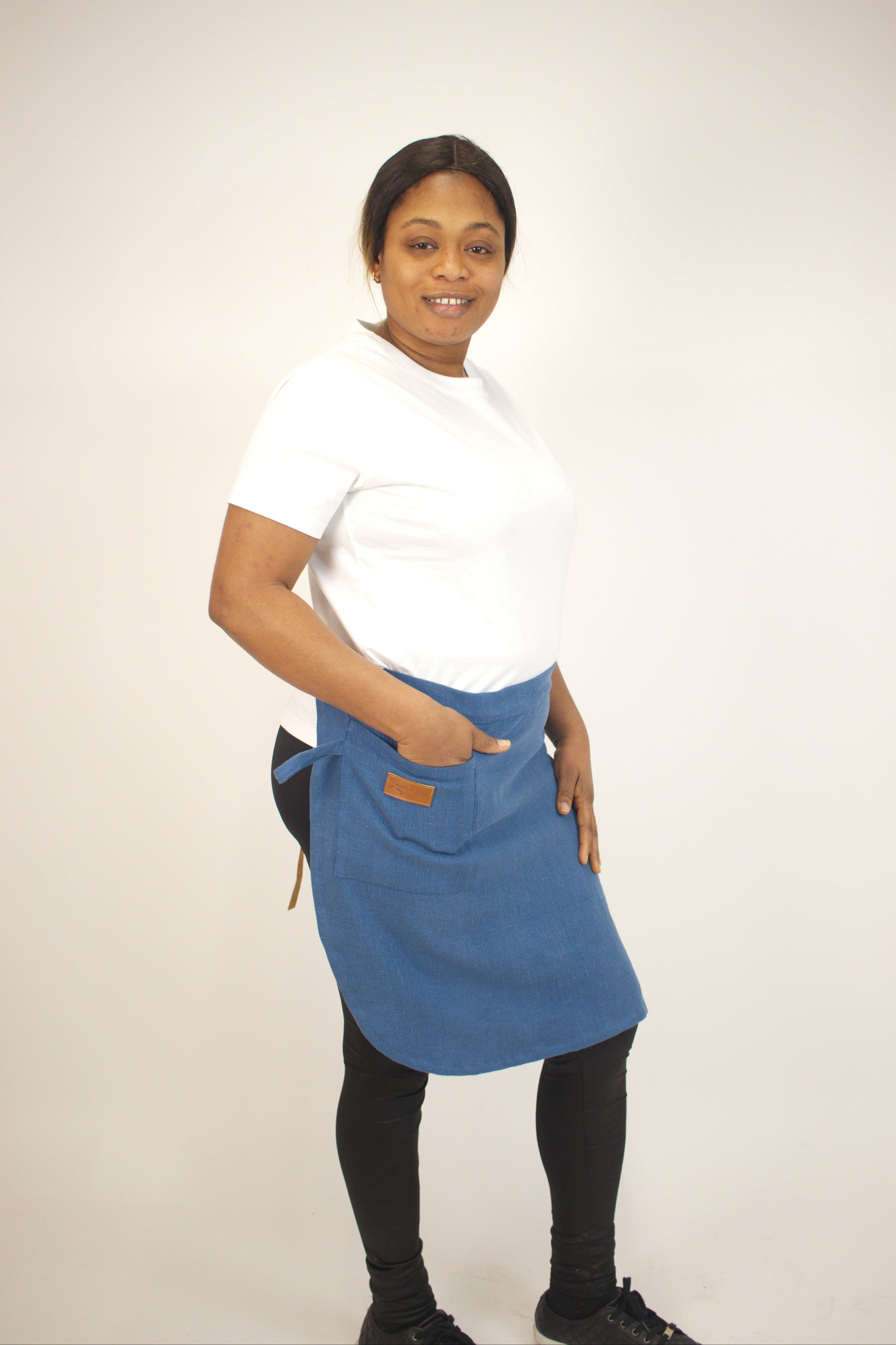 Apron – Psyrri Linen Collection – Short