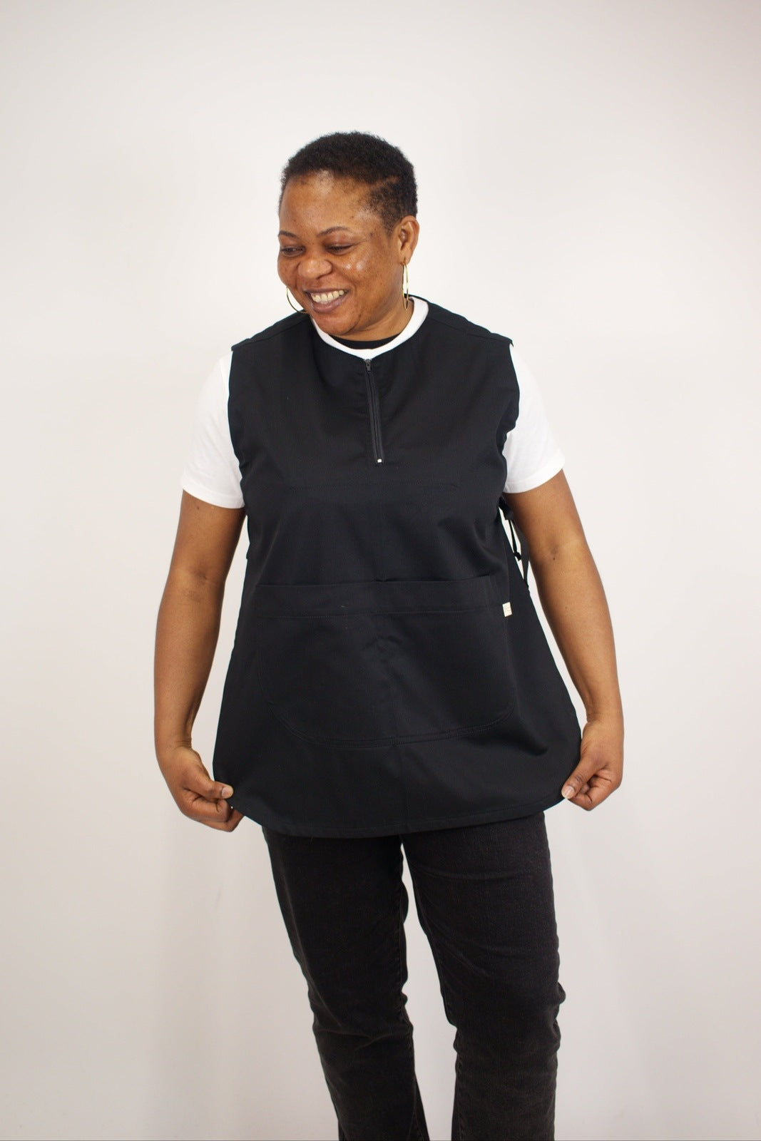 Work Apron with Zip