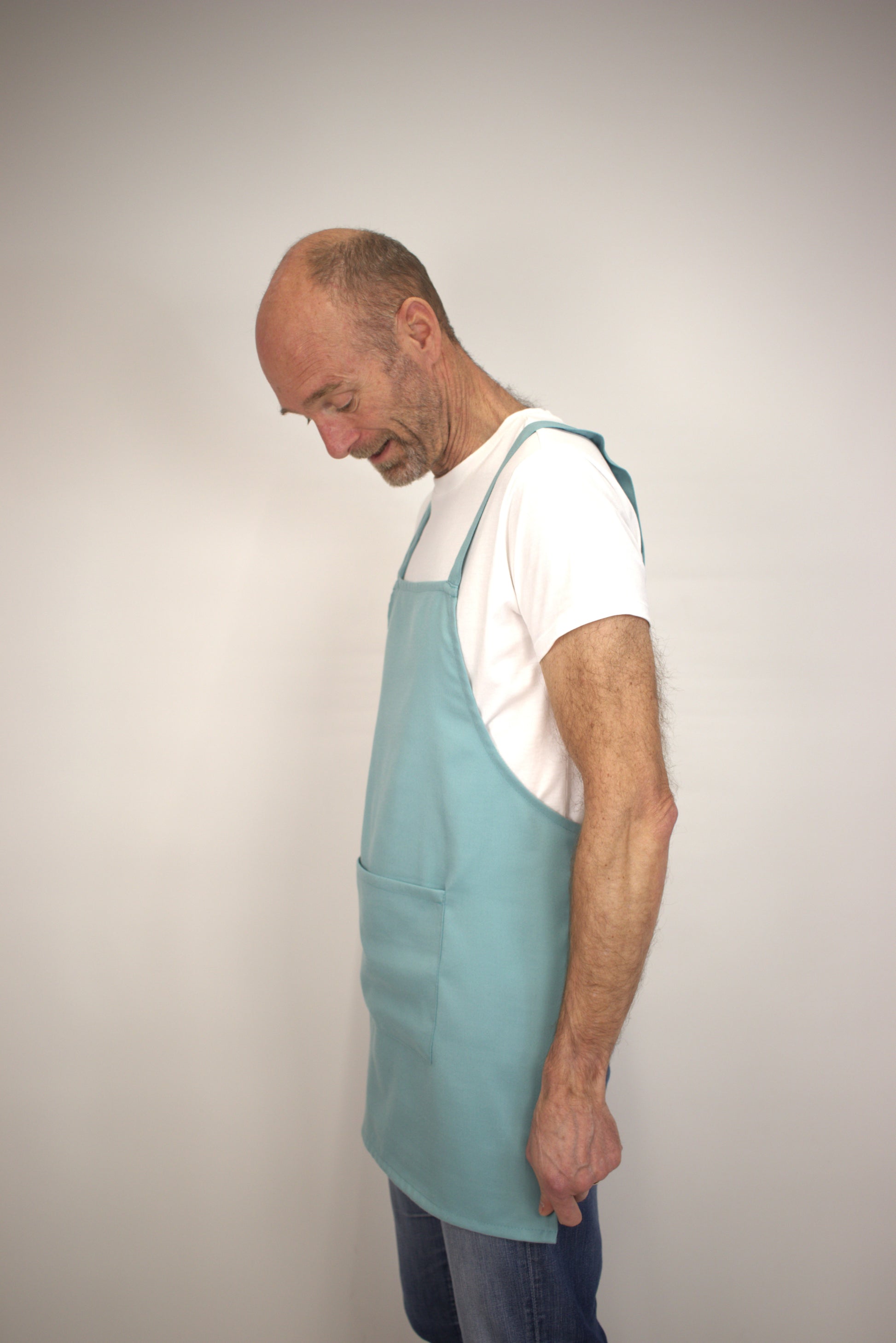 Apron With Snap Buttons