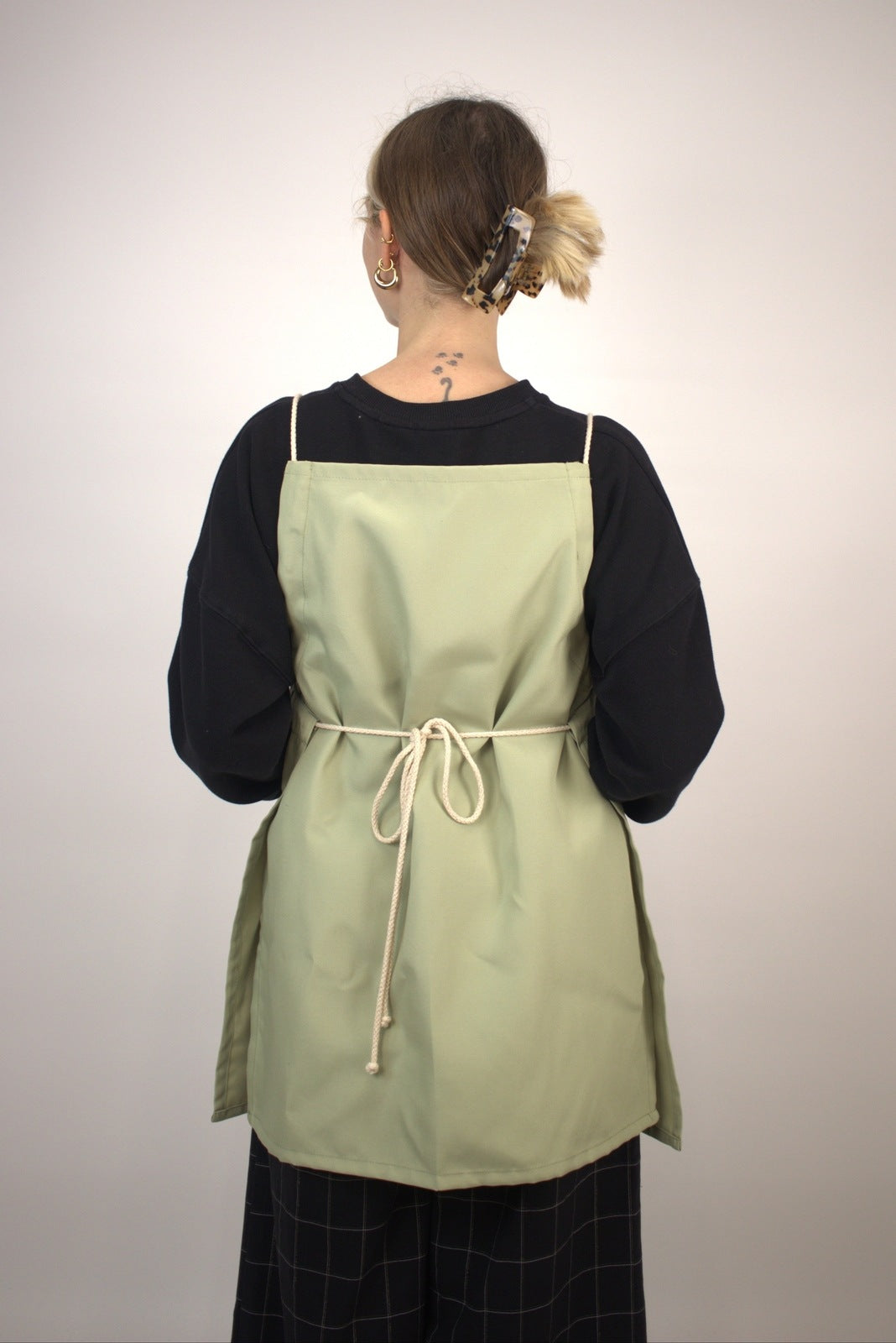 Work Apron with Back and Front