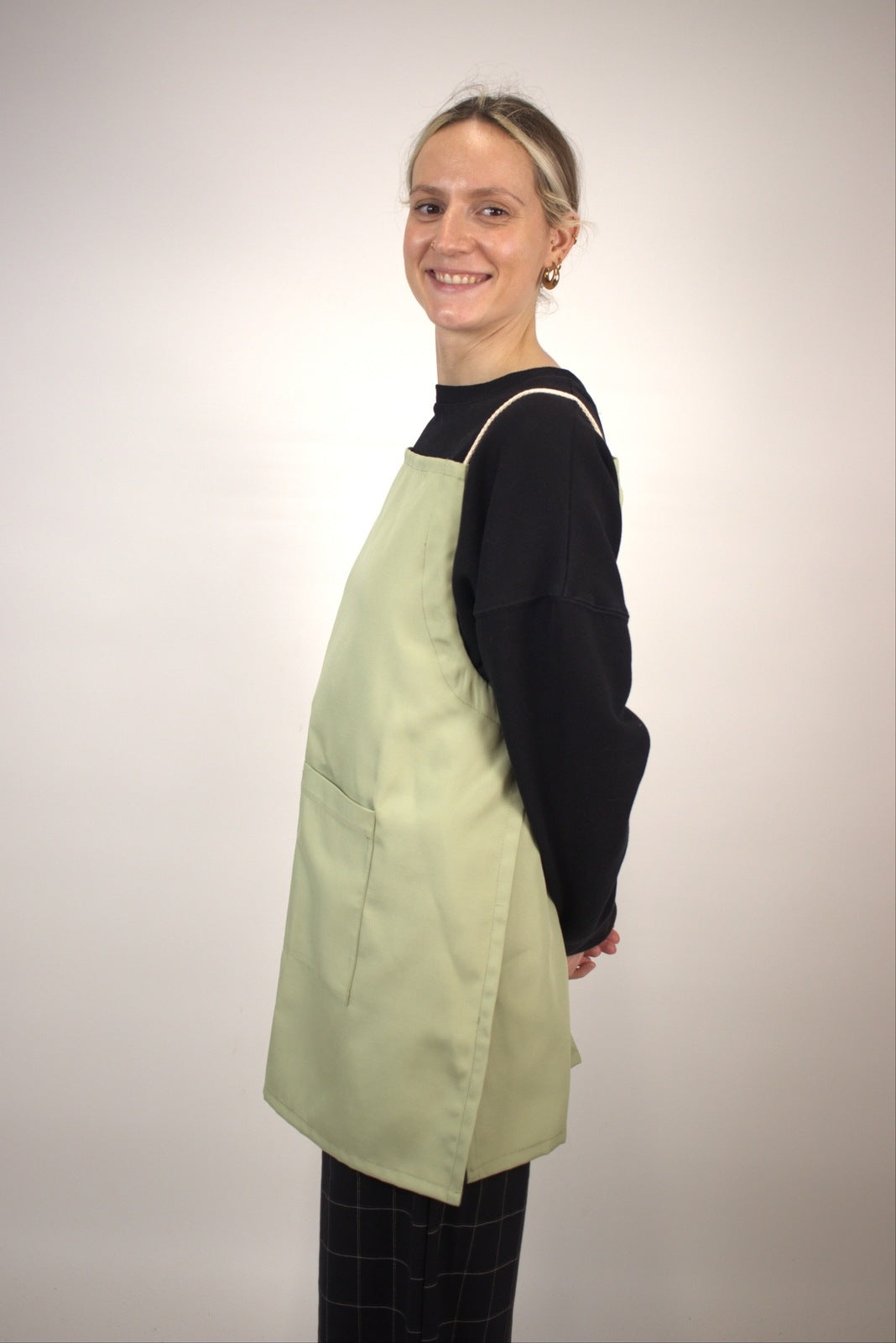 Work Apron with Back and Front