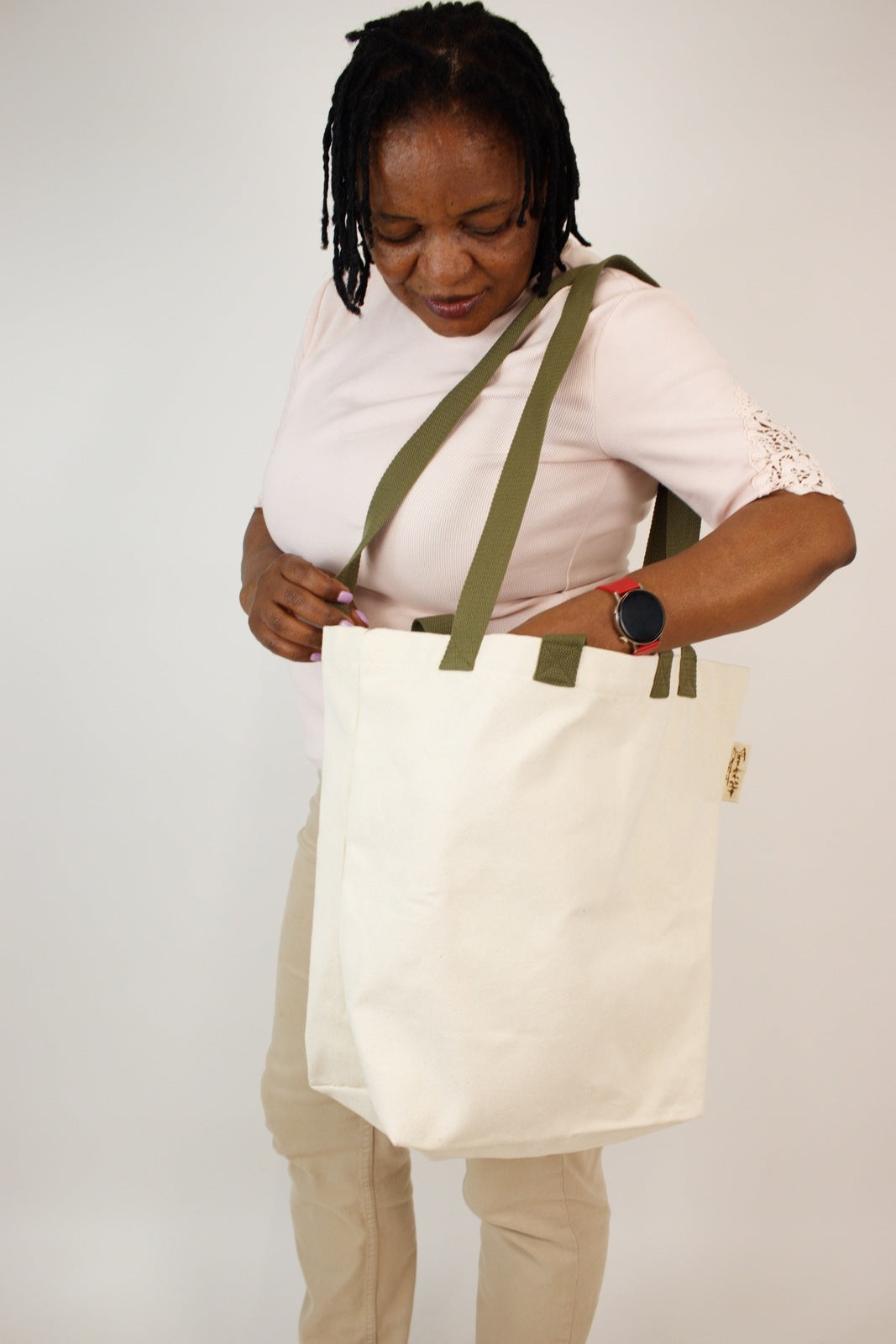 Cotton Canvas Tote Bag