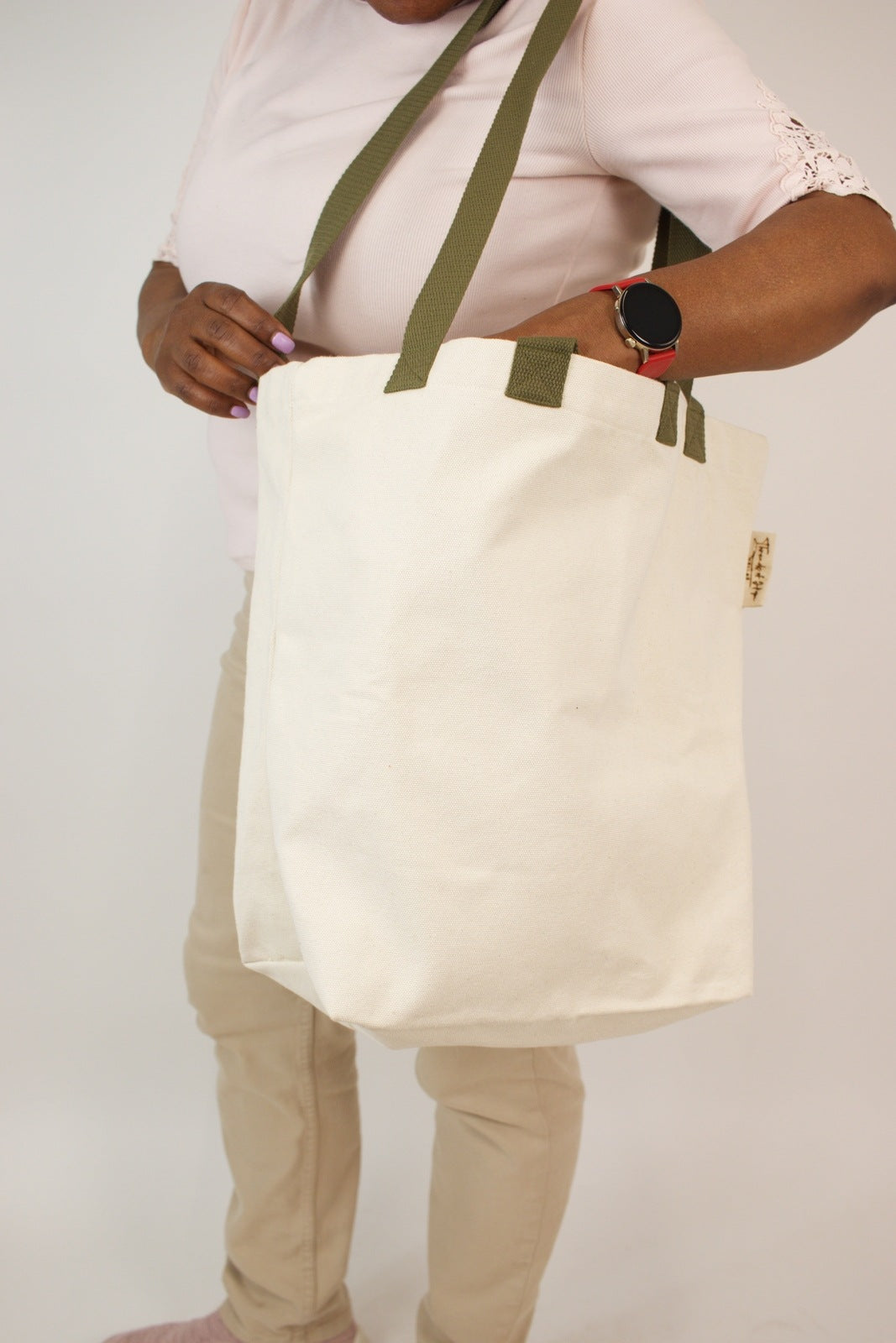 Cotton Canvas Tote Bag