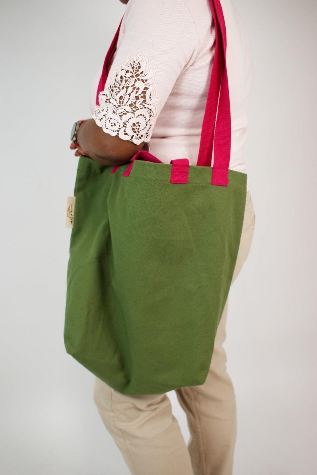 Cotton Canvas Tote Bag
