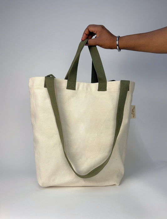 Cotton Canvas Tote Bag