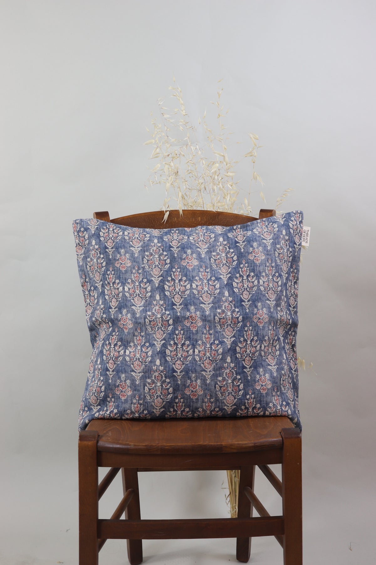 Cushion Cover Rustic Blue