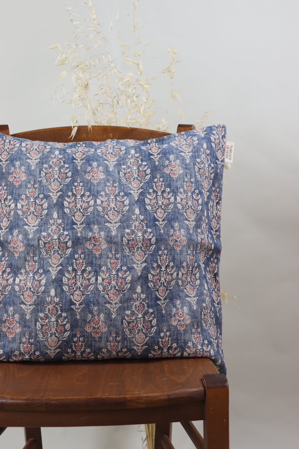 Cushion Cover Rustic Blue