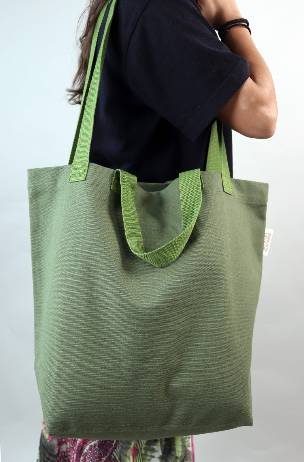 Cotton Canvas Tote Bag