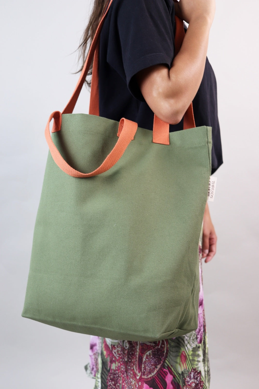 Cotton Canvas Tote Bag