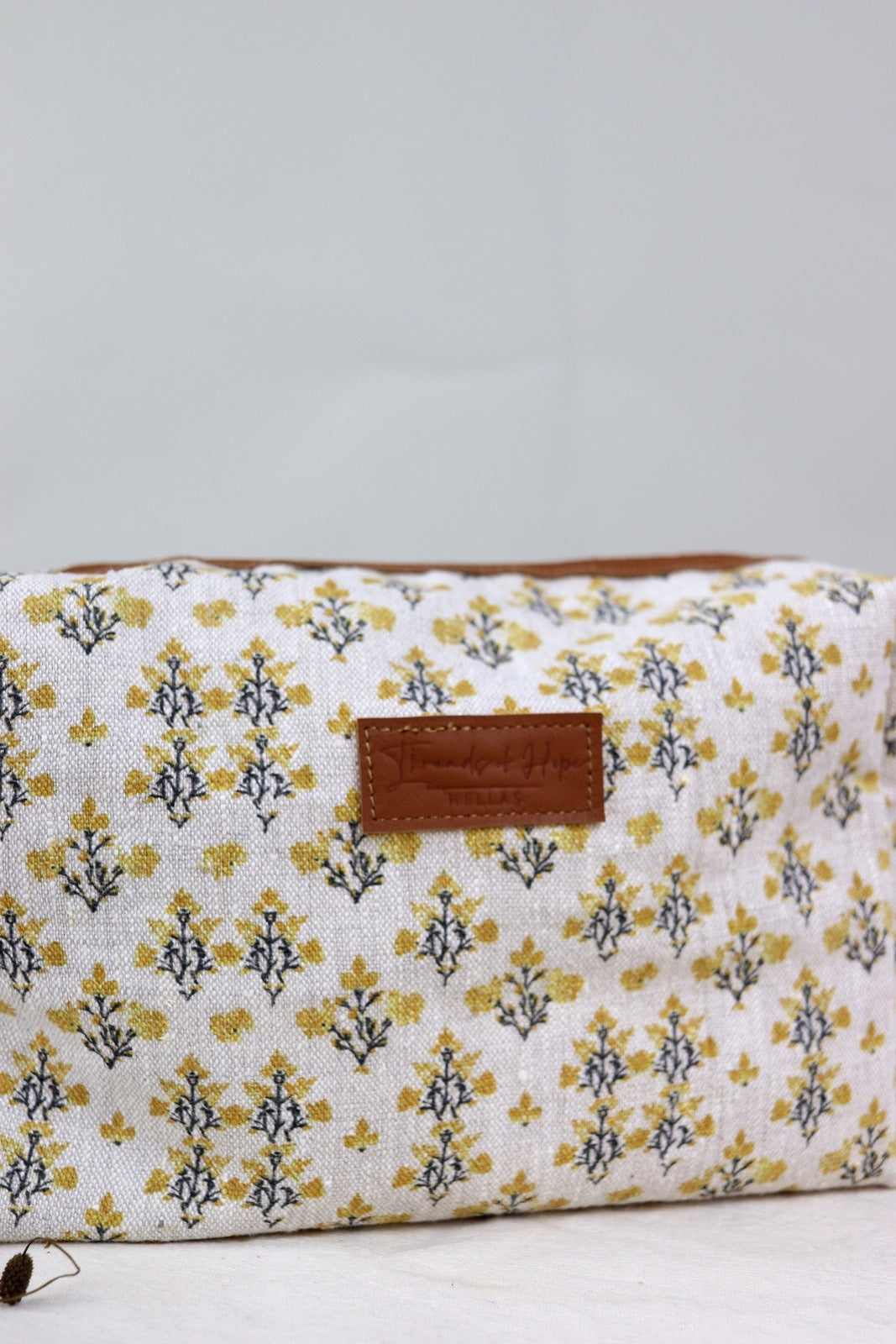 Toiletry Bag – Pepita Linen