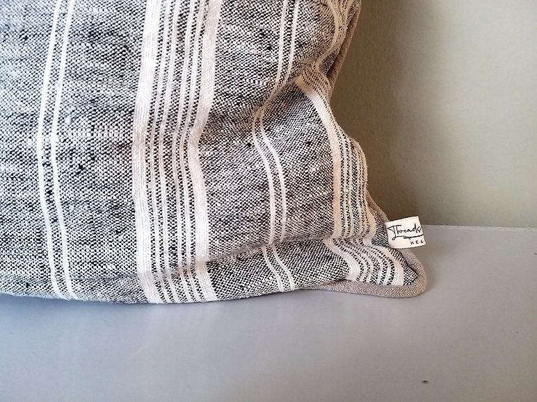 Striped Cushion Cover